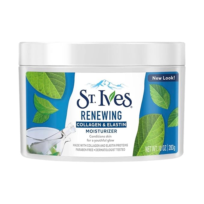 Ives St. Ives Revitalizing Collagen Elastin Facial Moisturizer, 283 g