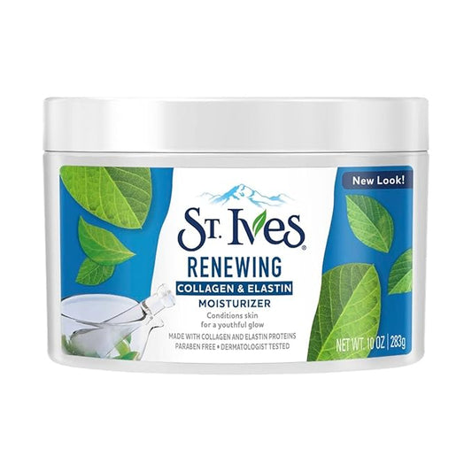 Ives St. Ives Revitalizing Collagen Elastin Facial Moisturizer, 283 g
